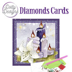 Diamond Cards - Purple Candles