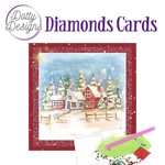 Diamond Cards - Winter Landscape
