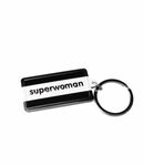Black & White sleutelhanger - Superwoman