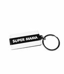 Black & White sleutelhanger - Super Mama