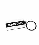 Black & White sleutelhanger - Super Oma