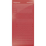 Hobbydots serie 13 - Mirror Christmasred