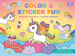 Color en stickers fun Magische eenhoorns