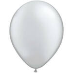 Ballonnen 30cm 10st - Zilver