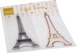 Cs1090 Stempel en snijmal - Eiffel tower