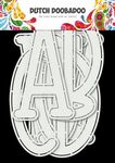 Ddbd Stencil Art - Alfabet - A5