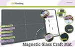 Craftemotions Glass Craft Mat magnetisch