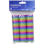Serpentines - Felle kleuren - 3st