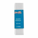 Elasta K330 - Elastiek wit - 30mm 1m