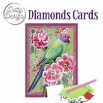 Diamonds cards - Tropische vogel