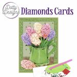 Diamonds cards - Hyacinten in gieter
