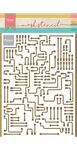 Ps8123 Craft stencil - Circuit board