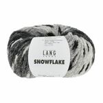 Lang Yarns Snowflake 50g - kleur Zwart