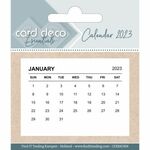 Card Deco Essential - Calender 2023 10st