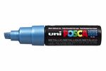 POSCA Marker afgeschuind 8mm - met.Blauw