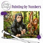 Painting by Numbers - Monkeys - 40x50cm