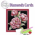 Diamonds cards - Roze rozen