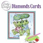 Diamonds cards - Kikkers met paraplu