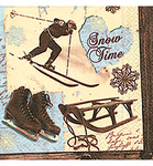 Servetten - Snow Time 5st