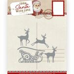 Snijmal AD From Santa with Love - Reind.