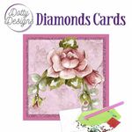 Diamonds cards - Rode Rozen