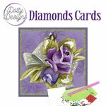 Diamonds cards - Paarse Rozen