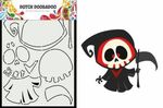 DDBD Card Art - Build up Halloween 1 A5