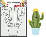 Ddbd Card Art - Build up Cactus 2 - A5