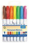 Permanent Markers - 7 kleuren - 2mm