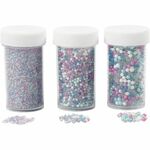 28386 Mini stenen van glas - Multi color