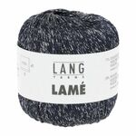 Lang Yarns Lame 25gr - Blauw/Zilver 0025