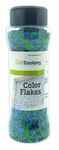 Color Flakes - Graniet Groen/Blauw 90g