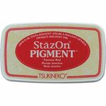 Stazon Pigment inktkussen - Passion Red
