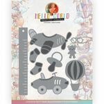 Ycd10302 Snijmal - Yvonne Creations - Hello World - Baby Toys