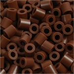 32249 Strijkkralen chocolate - 1100st