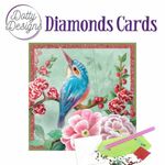Diamonds cards - Kingfisher