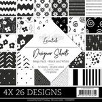 Card Deco Designer sheets - Black/White