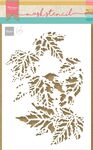 Ps8135 Stencil - Tiny's Autumn leaves A5