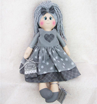 Bamboliamo Doll - Terry - 100x70cm