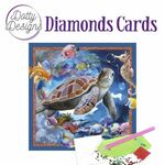 Diamonds cards - Sea Turtle