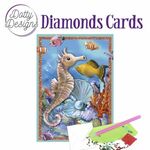 Diamonds cards - Sea Horse
