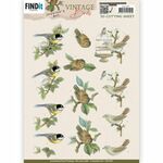 JA - Vintage Birds - Birdcage