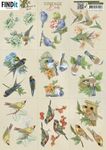Knipvel - JA - Vintage Birds - Mini