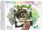 Pixelhobby - Kitten met 9 basisplaten
