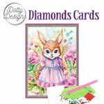 Diamonds cards - Rabbit in Dress
