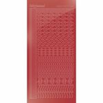 Hobbydots serie 18 - Mirror Christm. Red