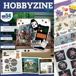 Hobbyzine, het leukste kaartenmagazine! Maar liefst 92 pagina's met voorbeelden, inspiratie, patronen én 4 gratis knipvellen en een gratis snijmal. Je kunt dus direct aan de slag.