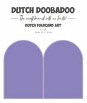 Ddbd Foldcard Art - 2-luik - A4