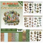 3D Uitdrukboek 40 - Wild Animals
