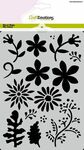 1299 Inkt stencil Losse Bloemen - Takjes